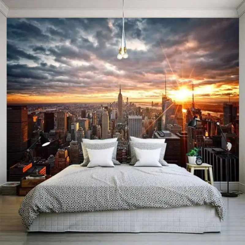 Cenefa de papel pintado de Nueva York