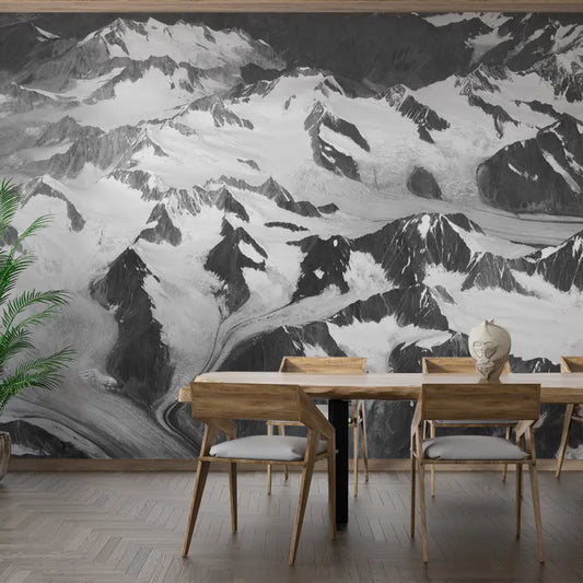 Papel pintado panorámico de montaña