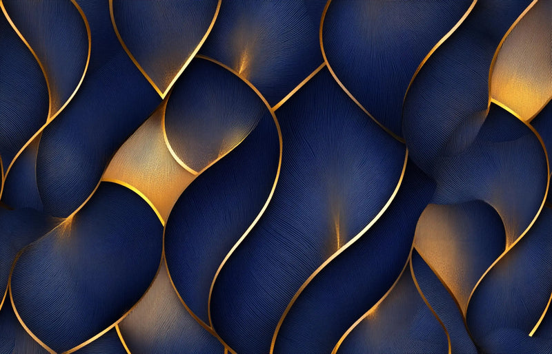 Fondo de pantalla azul 3d