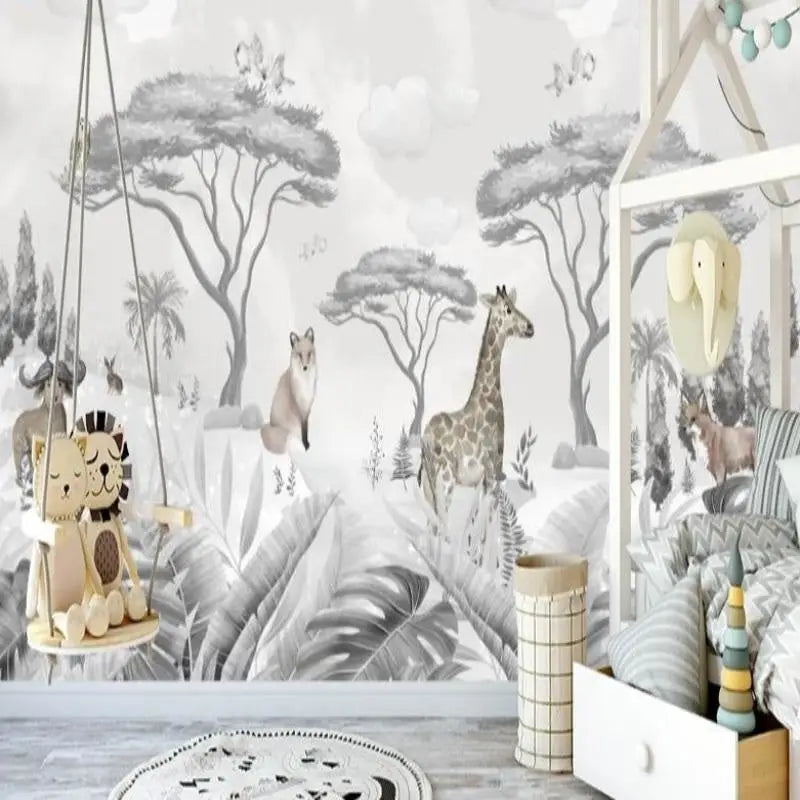 Papel pintado de animales barato