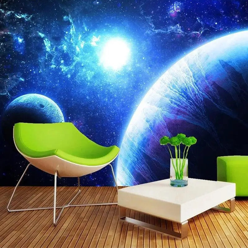 Papel pintado con planetas - Second Image