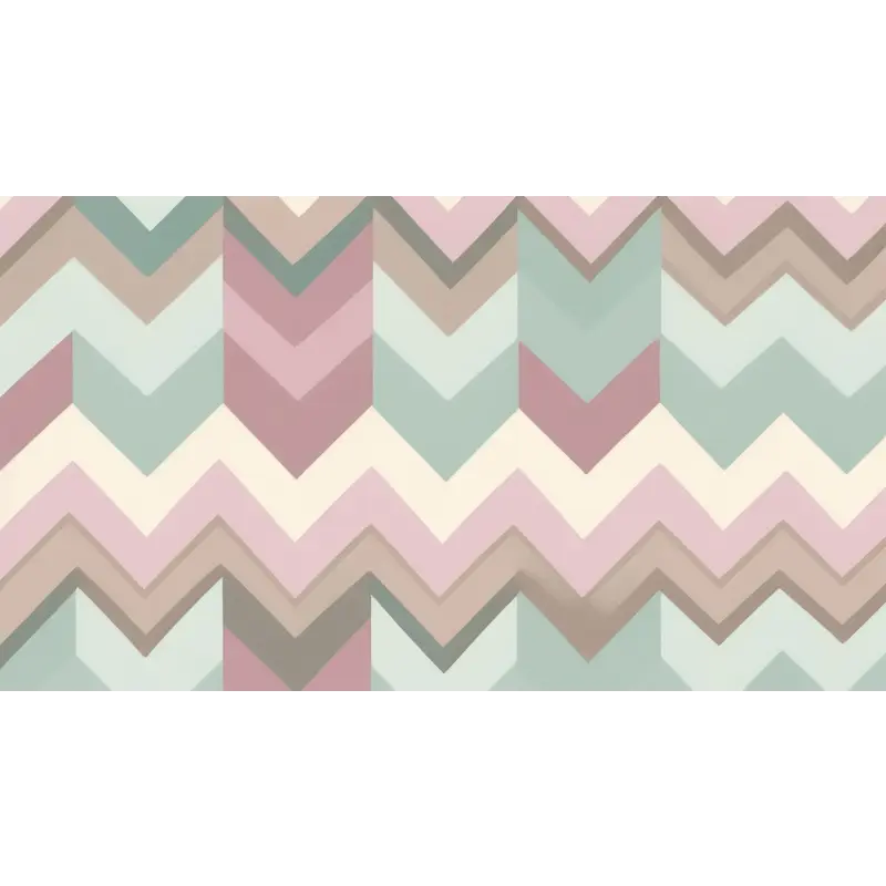 Papier peint bébé Motifs chevrons