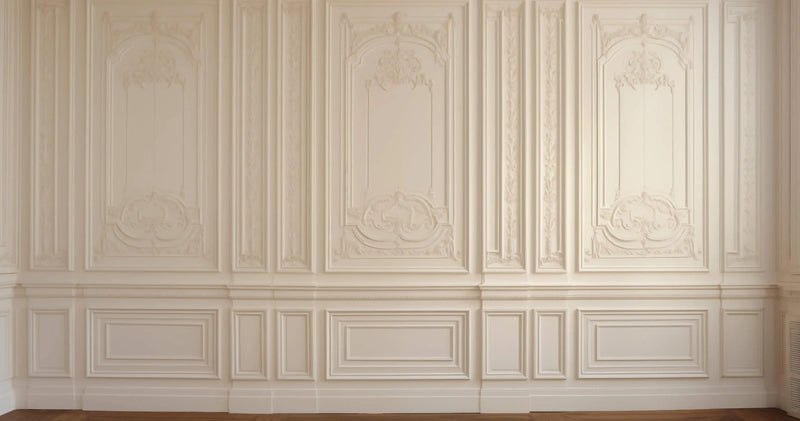 Papier Peint Boiserie Trompe L Oeil