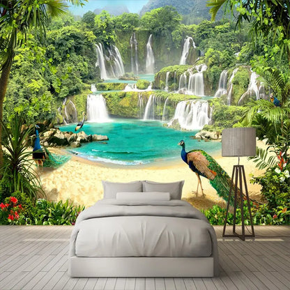 Papel Pintado de cascada zen