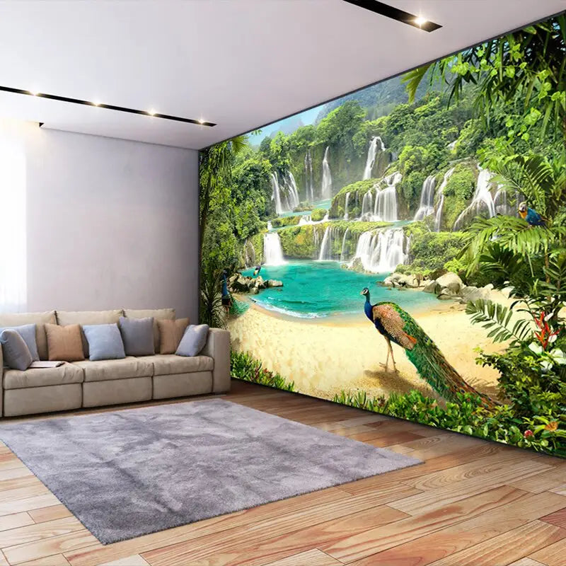 Papel Pintado de cascada zen