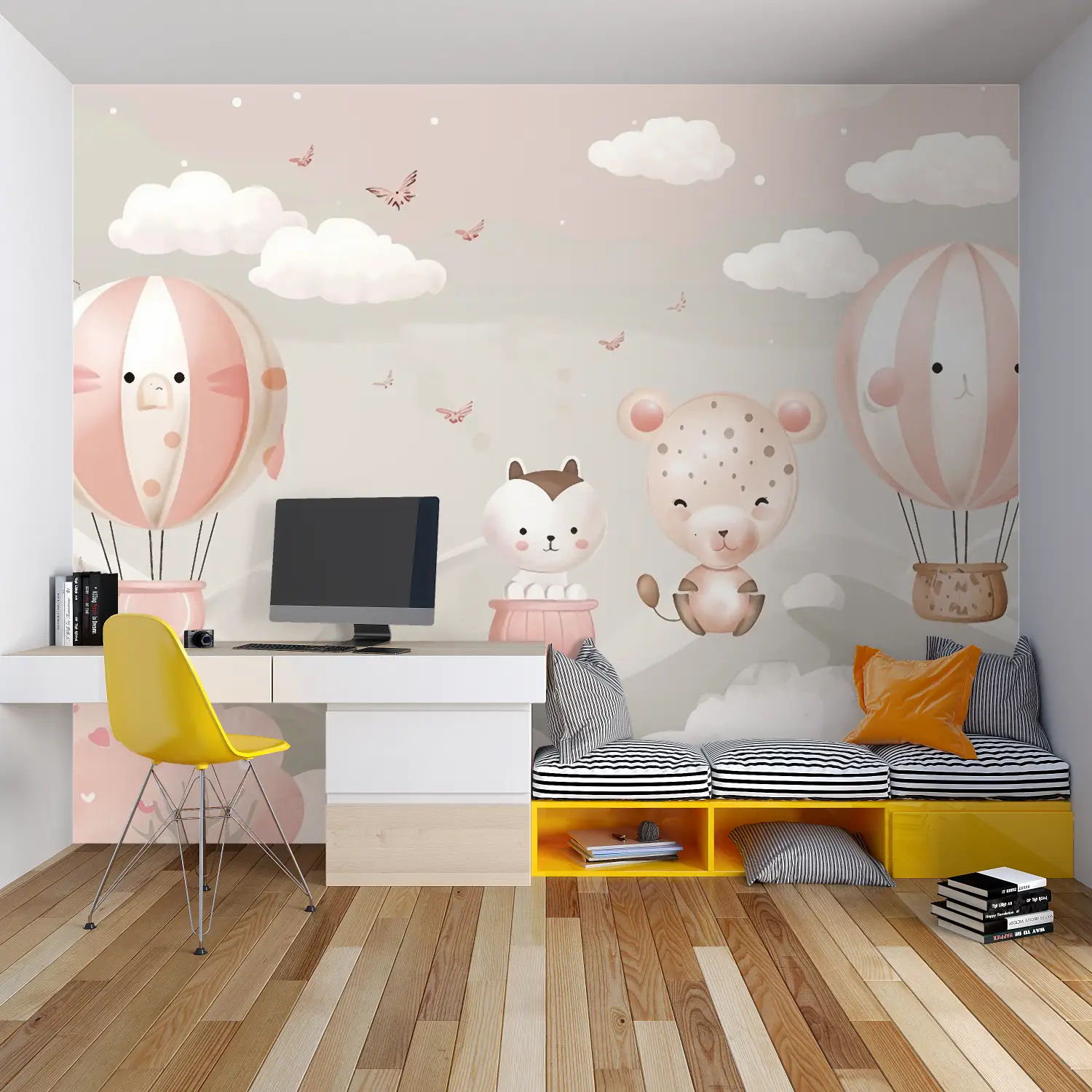 Papier Peint Chambre Enfant Pour Fille - Second Image