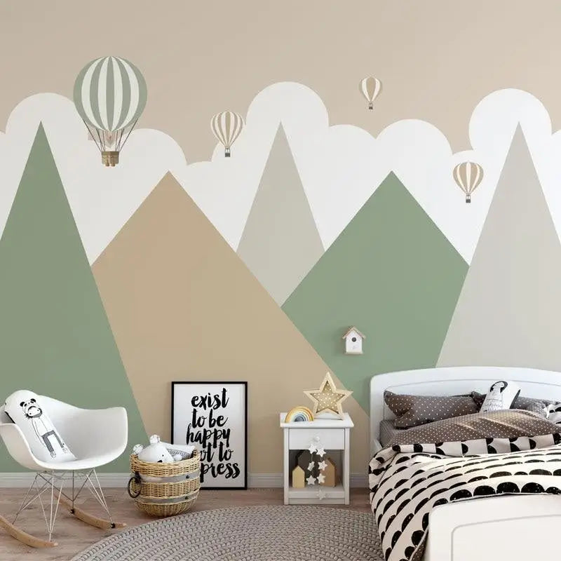 Papel pintado dormitorio de niño de 7 años