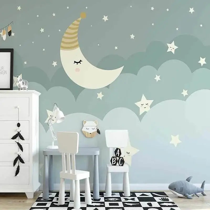 Papel pintado del dormitorio de la luna - Second Image