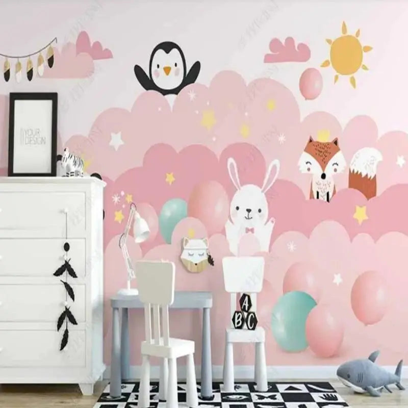 Papier Peint Chambre Nuage Fille