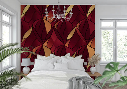 Papel pintado Deco Art Rojo - papel pintado pano