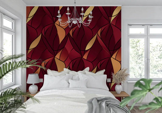 Papel pintado Deco Art Rojo - papel pintado pano
