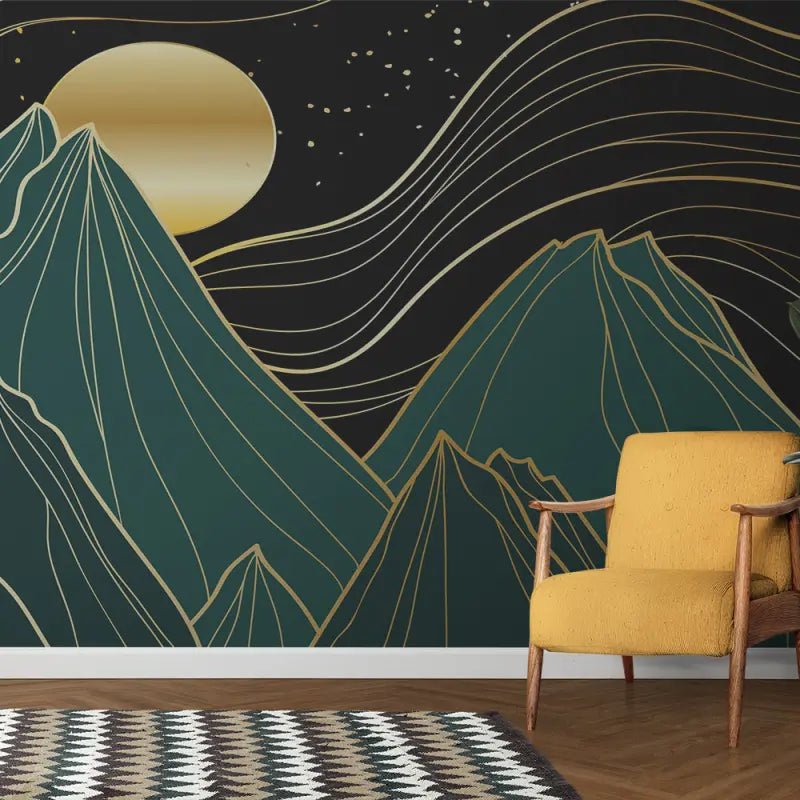 Papier Peint Deco Montagne