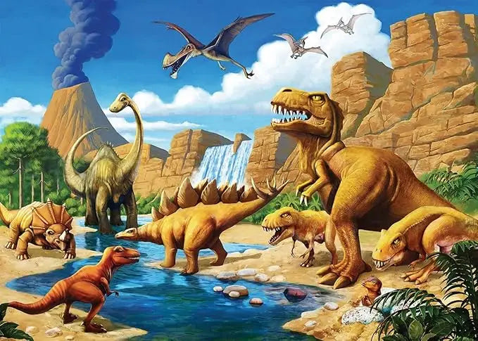 Fondo de pantalla de dinosaurio 3D