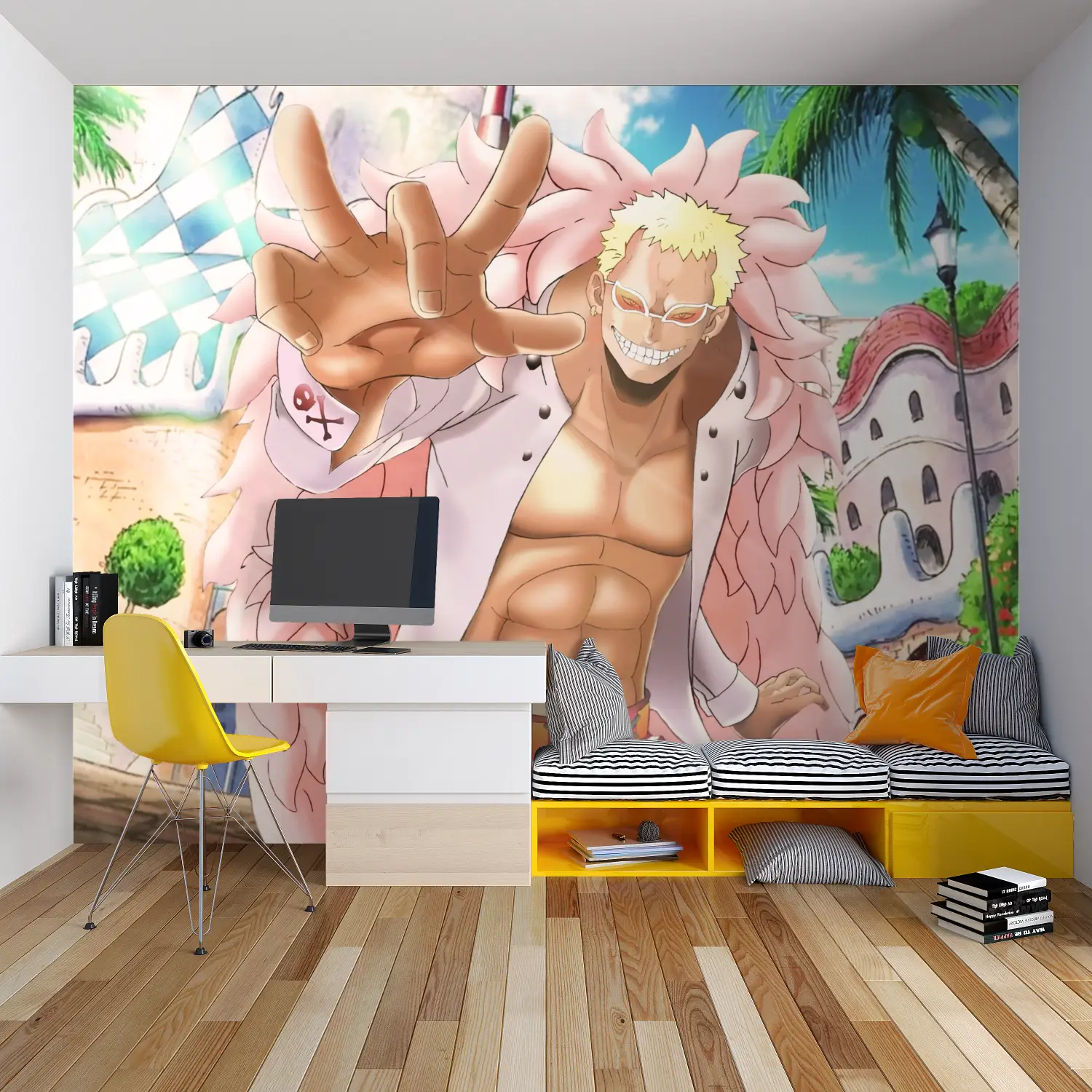 Papier Peint Doflamingo - tapisserie garçon