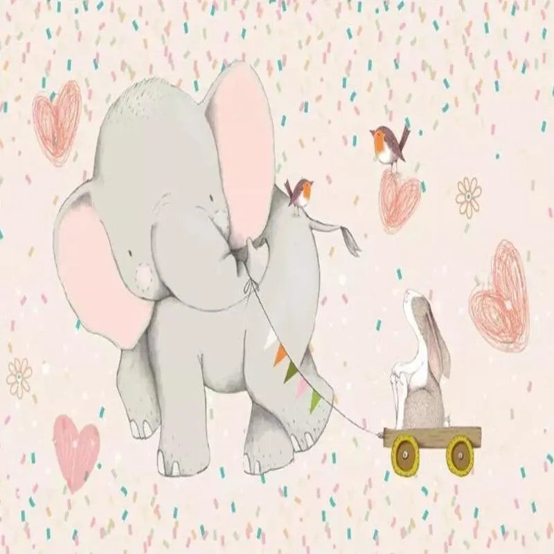 Papier Peint Eléphant Bébé