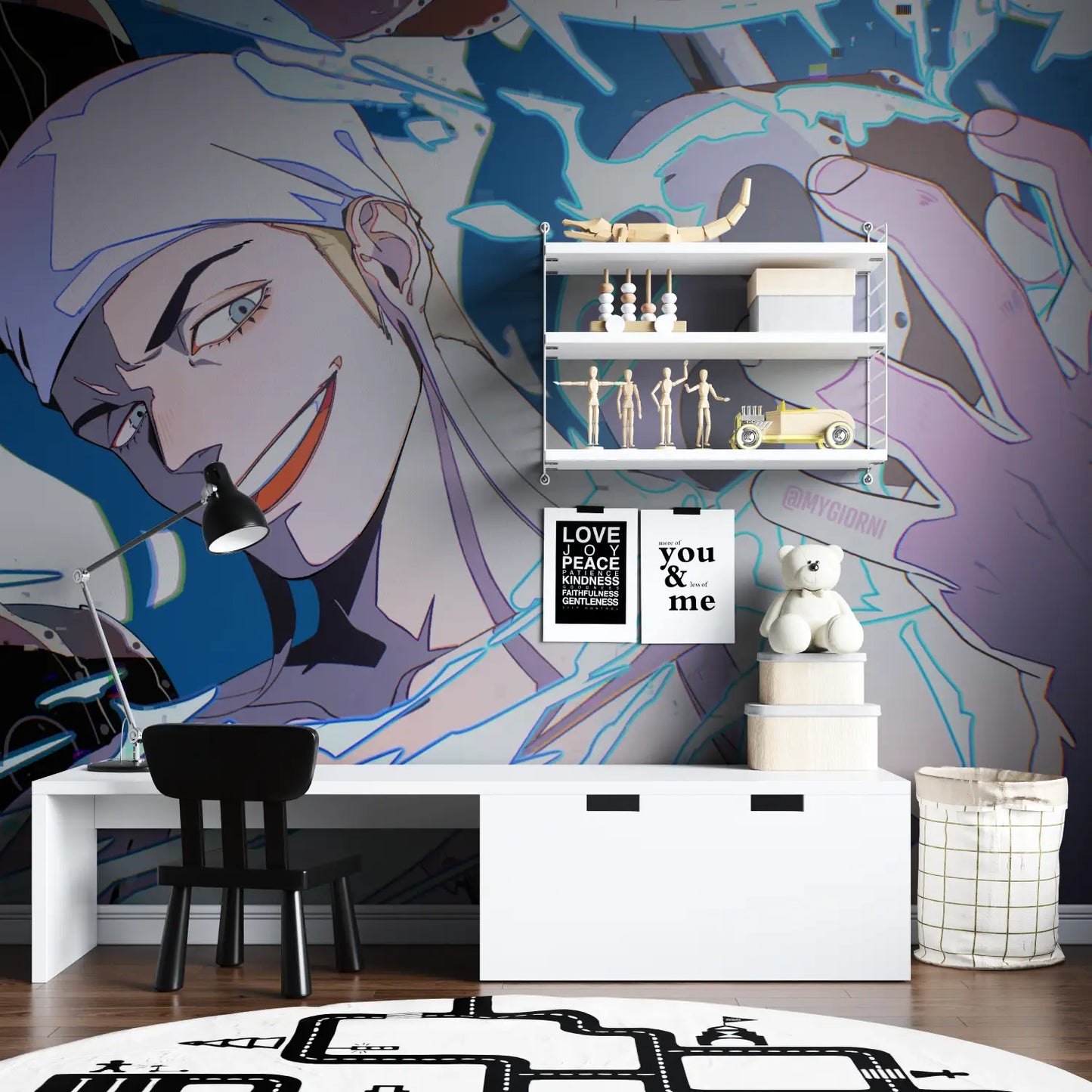 Papel pintado Ener - dormitorio de niño