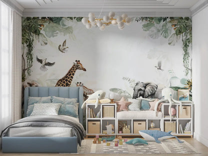 Papel pintado infantil de moda - dormitorio de niño