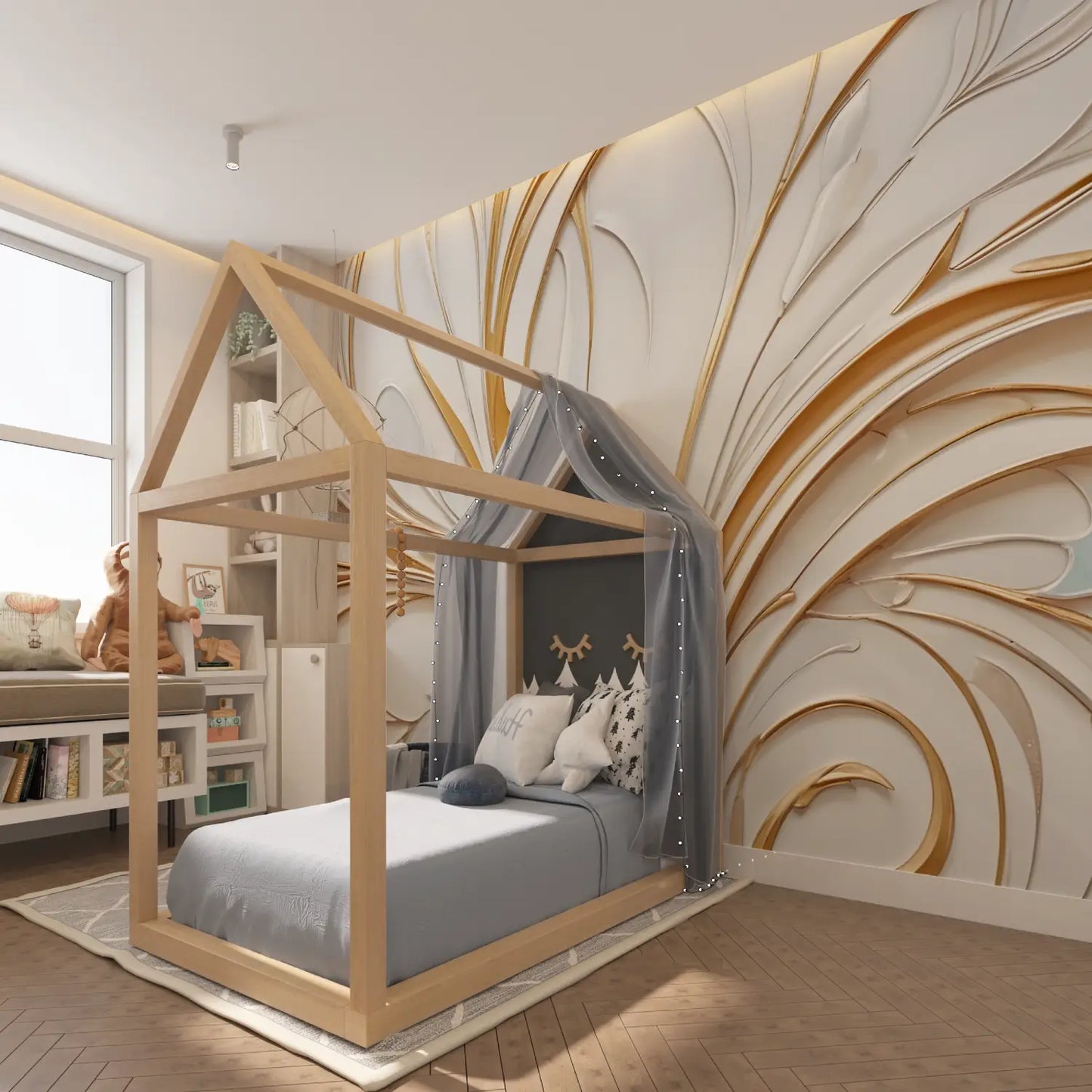 Papel pintado infantil de lujo - papel pintado de héroes