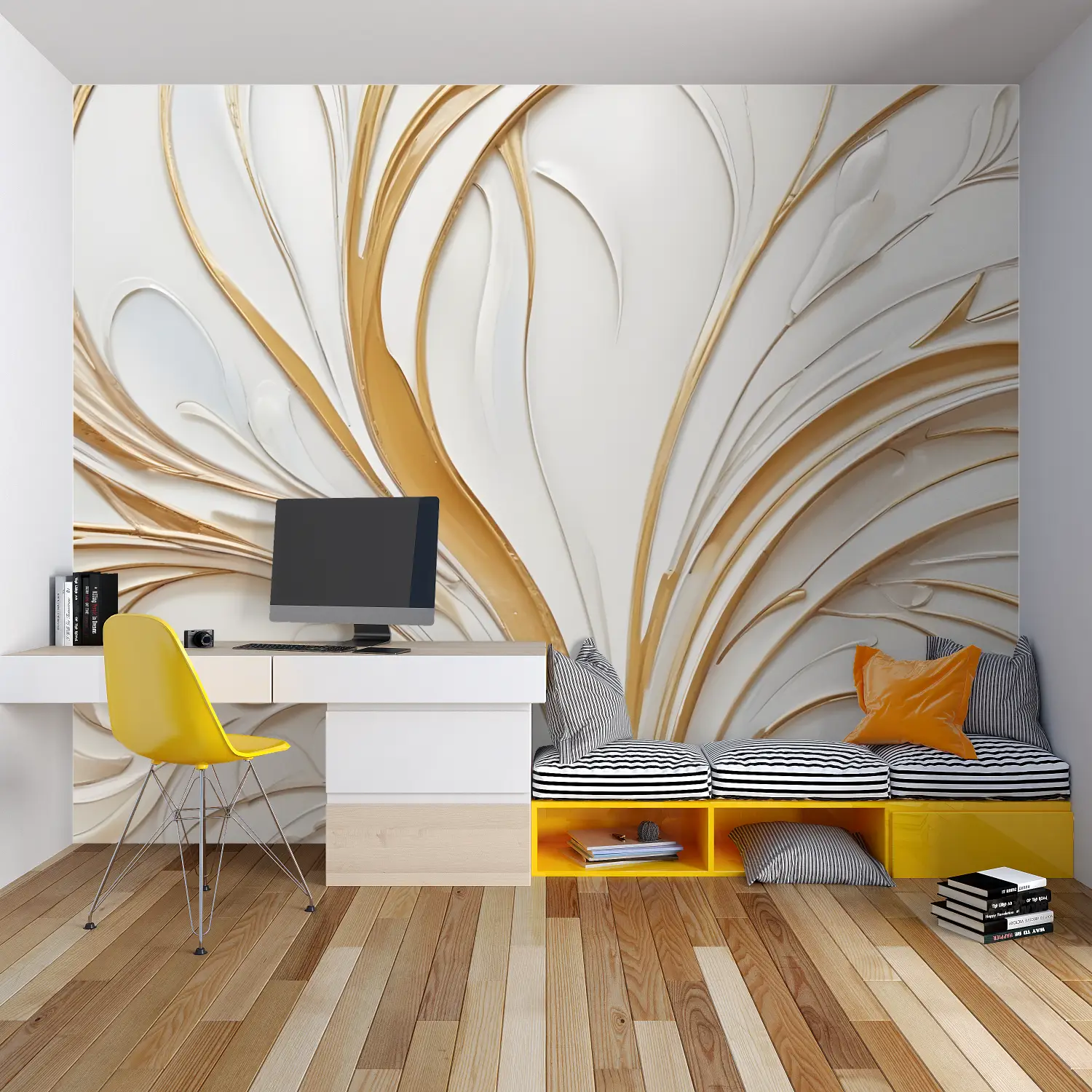 Papel pintado infantil de lujo - dormitorio de niño
