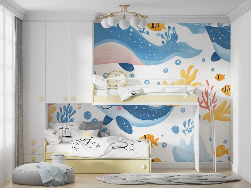 Papier Peint Enfants Ocean - tapisseries murale