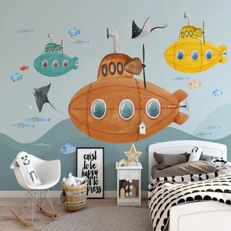 Papel Pintado submarino