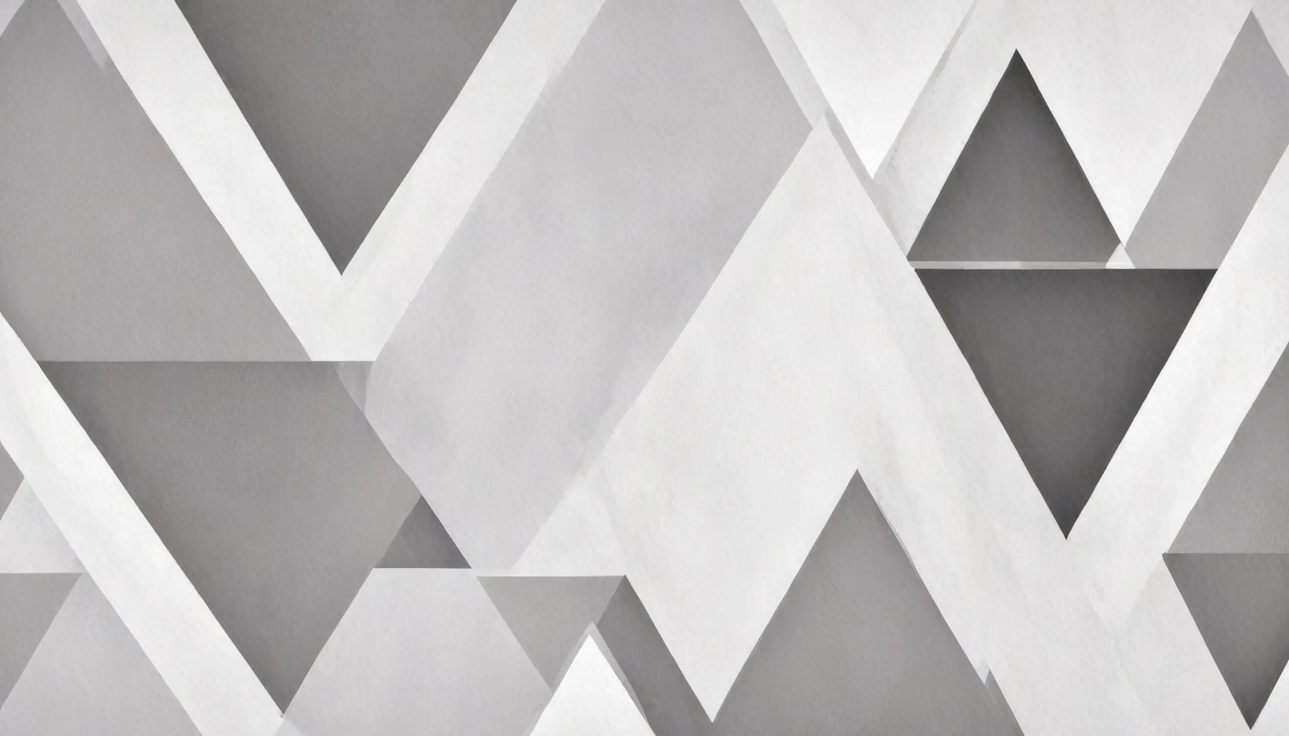 Papier Peint Geometrique Gris Blanc