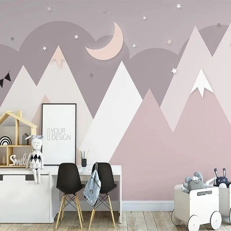 Papel Pintado gráfico de niña
