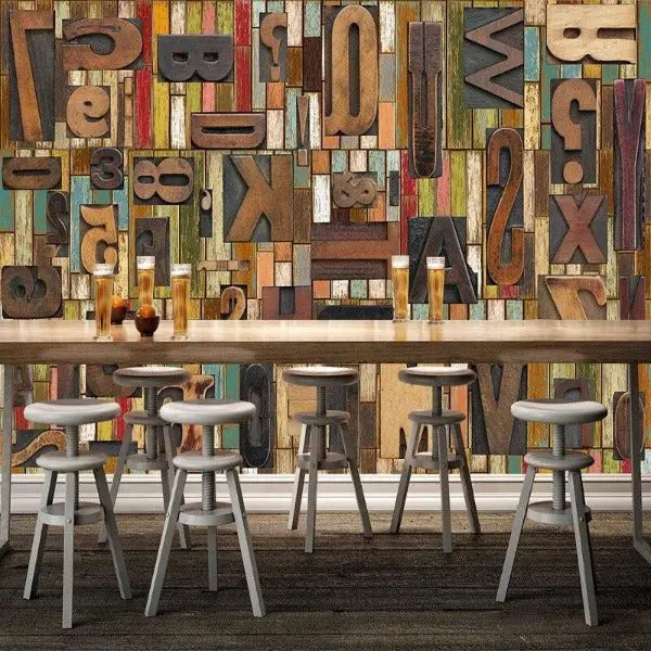 Papel pintado industrial ambiental