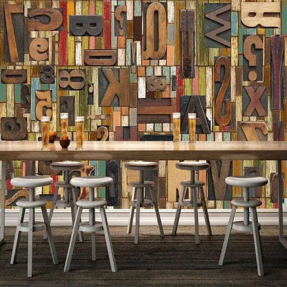 Papel pintado industrial ambiental