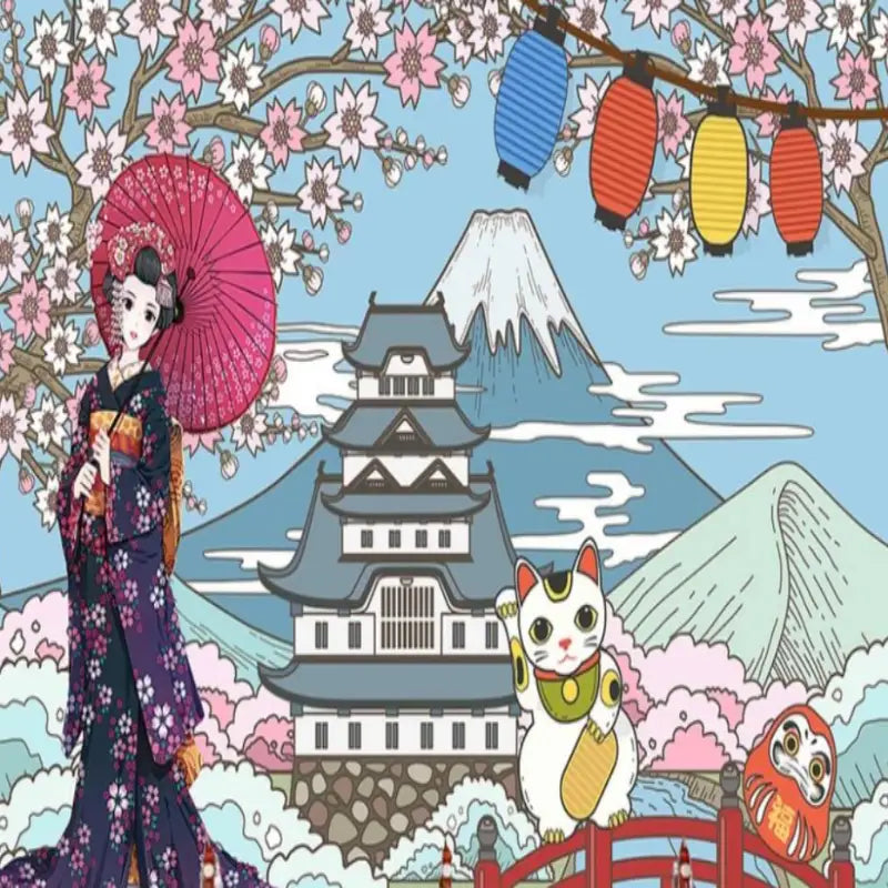 Fondo de pantalla de espíritu de kimono japonés - Second Image