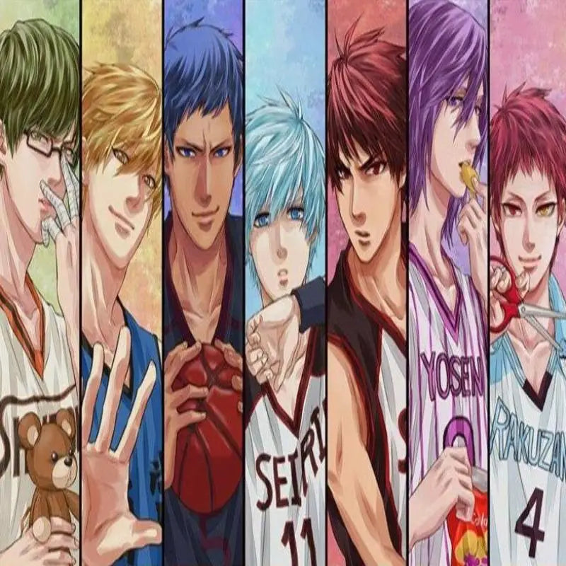 Fondo de Pantalla del Equipo de Baloncesto Manga Japonés - Second Image