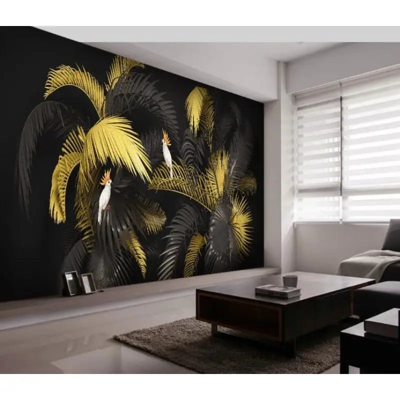 Papel pintado del pasillo de la selva