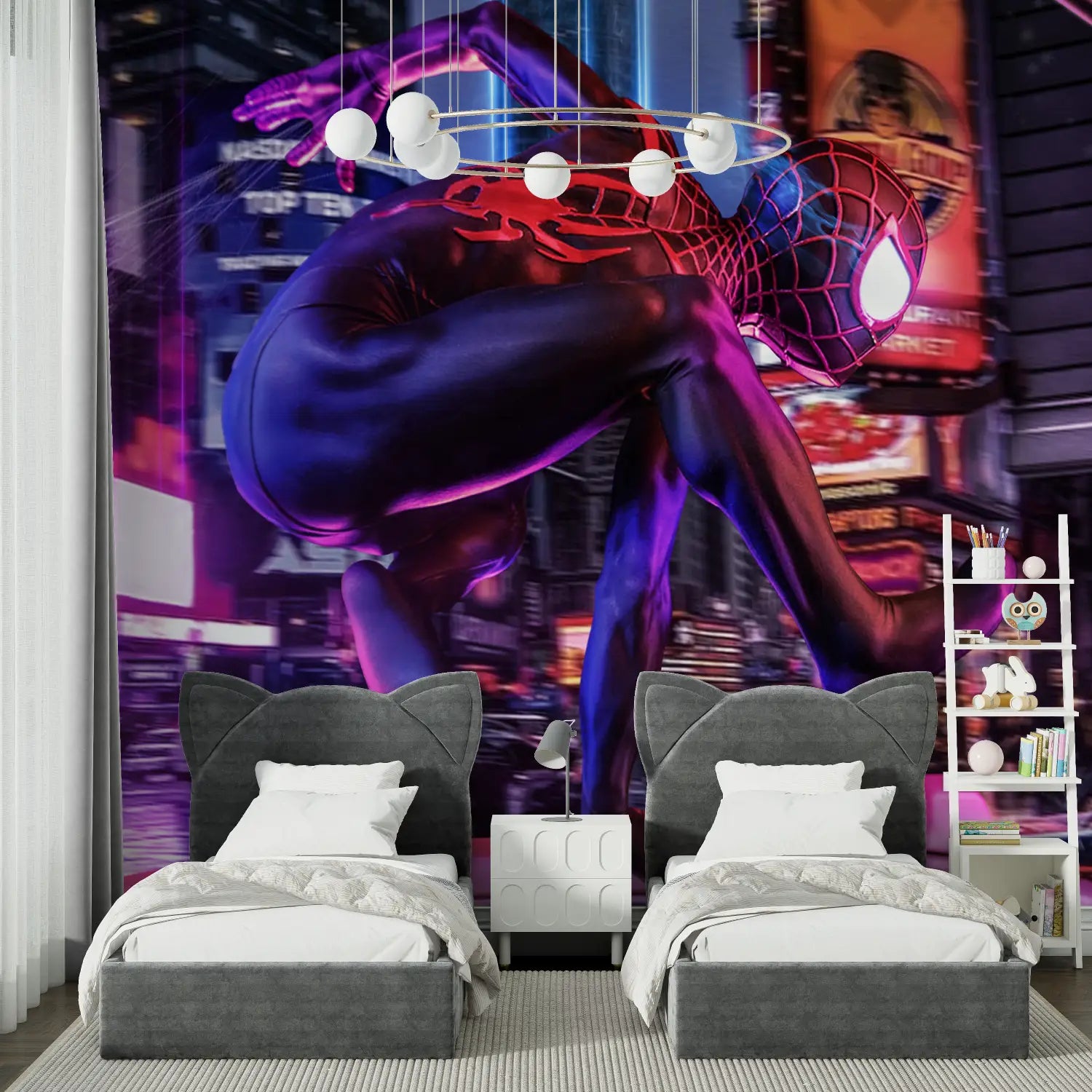 Fondo De Pantalla Negro De Miles Morales - Second Image