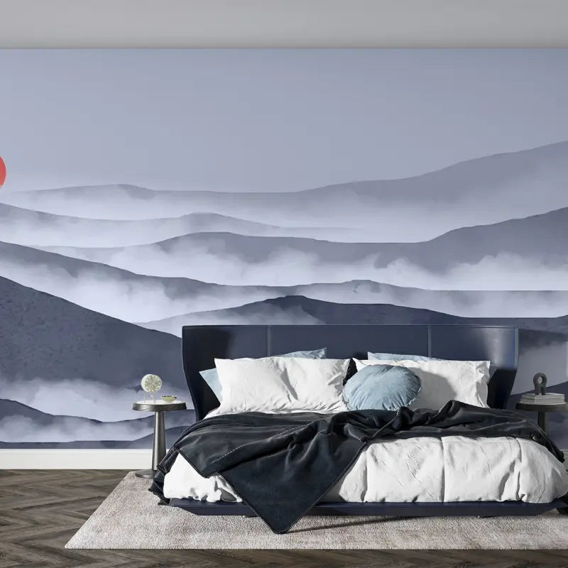 Papier Peint Montagne Chambre