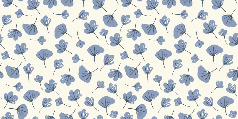 Papier Peint Motif Bleu