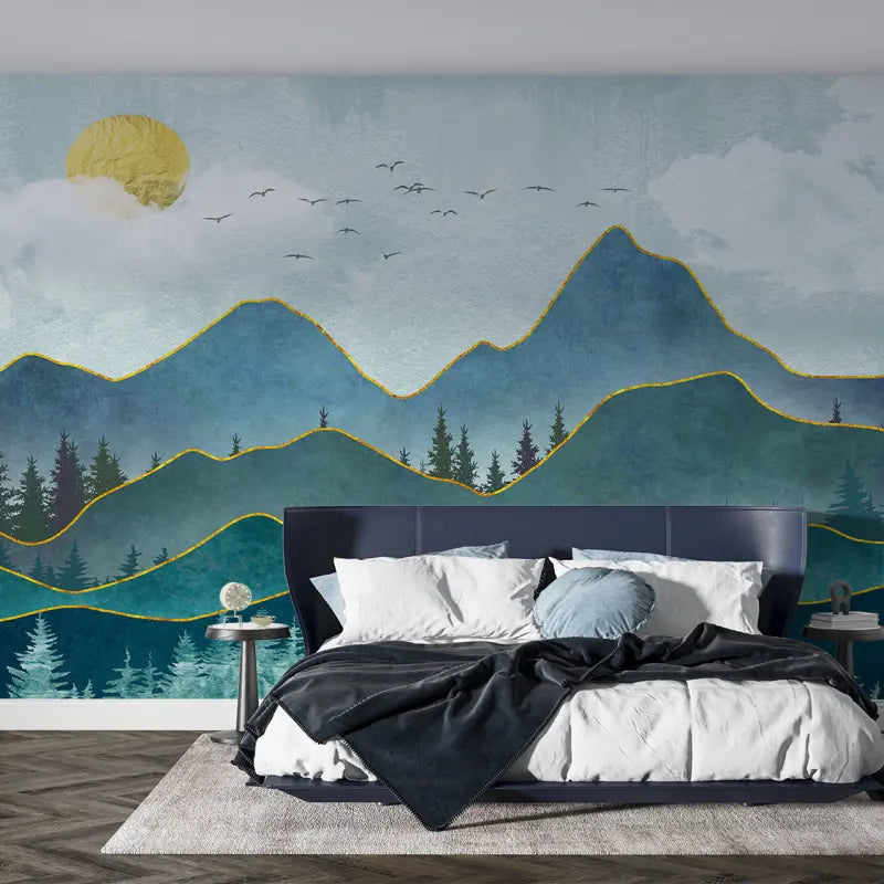 Papier Peint Mural Montagne