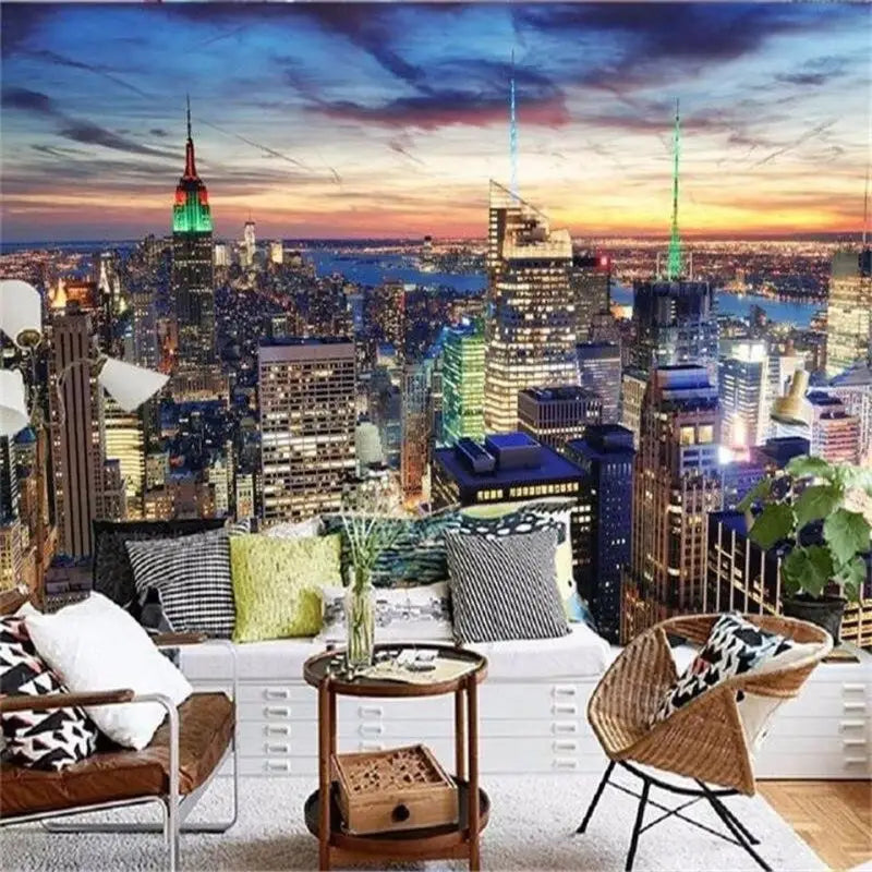 Papel Pintado de Nueva York en 3D