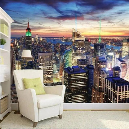 Papel Pintado de Nueva York en 3D