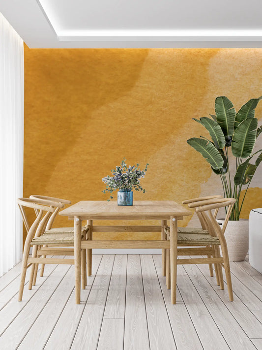Papel Pintado Ocre Degradado Naranja - papel pintado