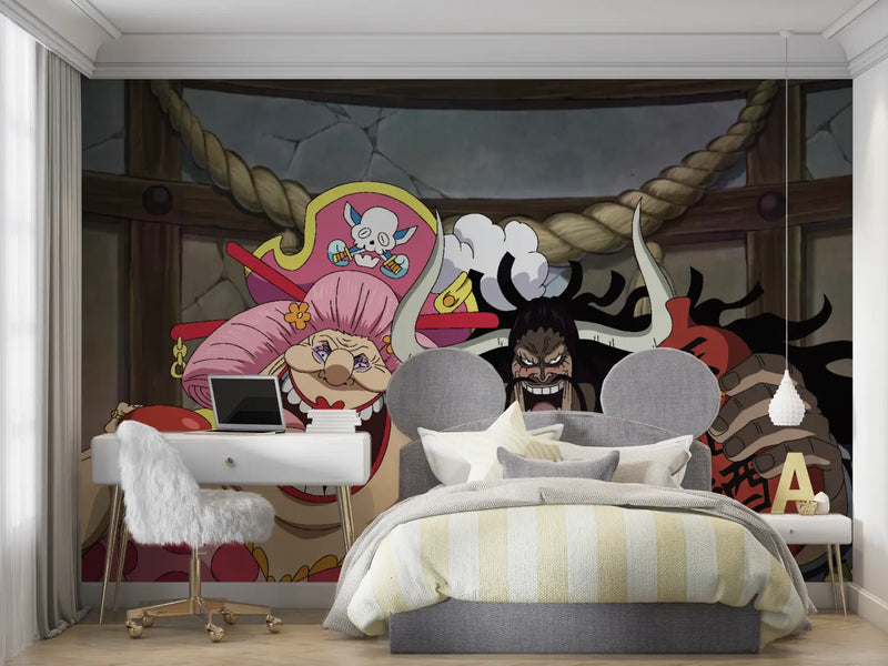 Papier Peint One Piece Big Mom - mur chambre panoramique