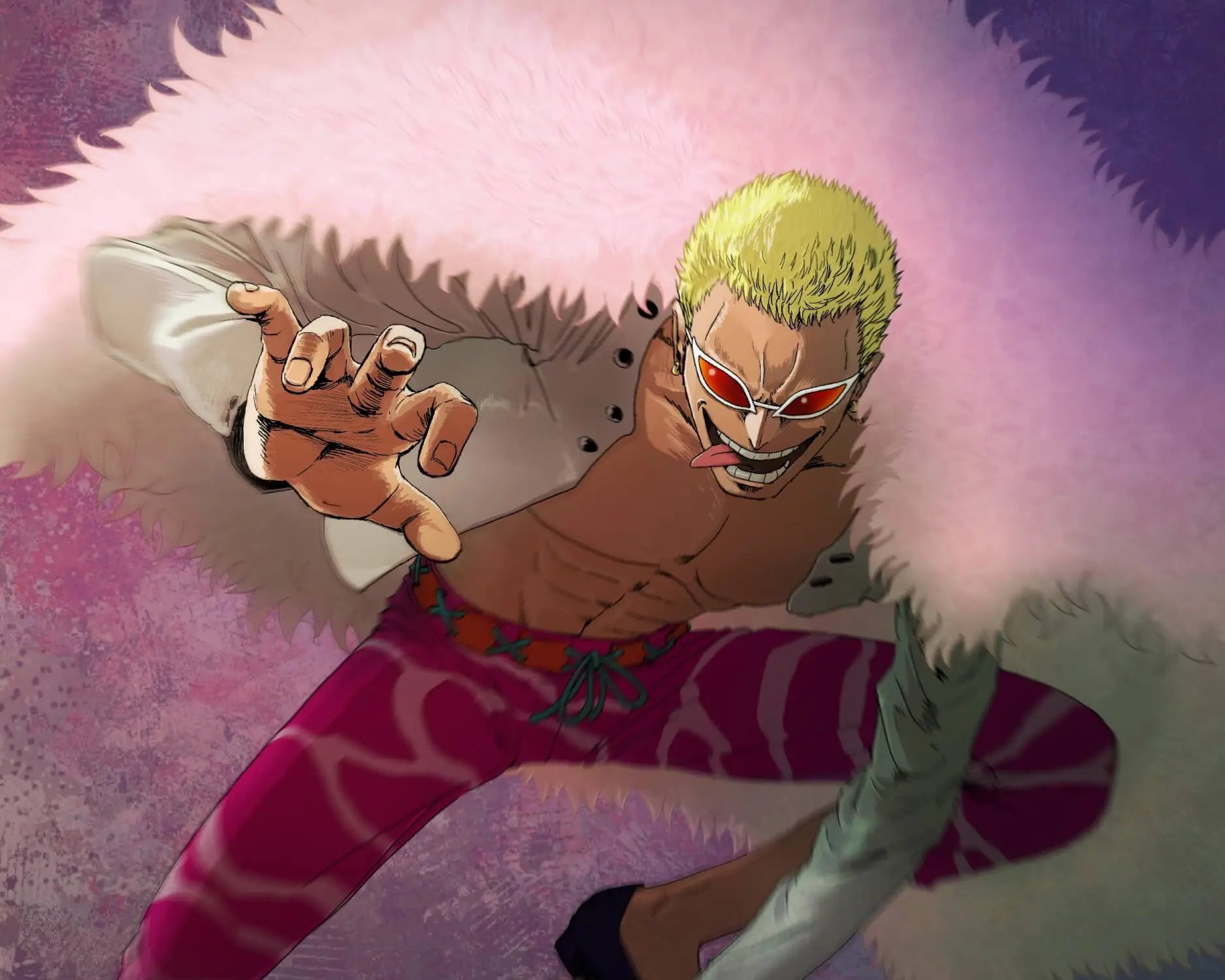 Papier Peint One Piece Doflamingo