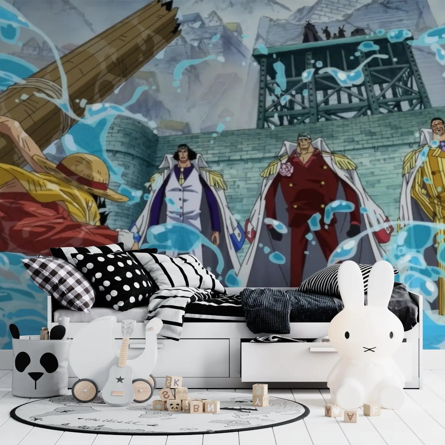 Papier Peint One Piece Marineford - Second Image