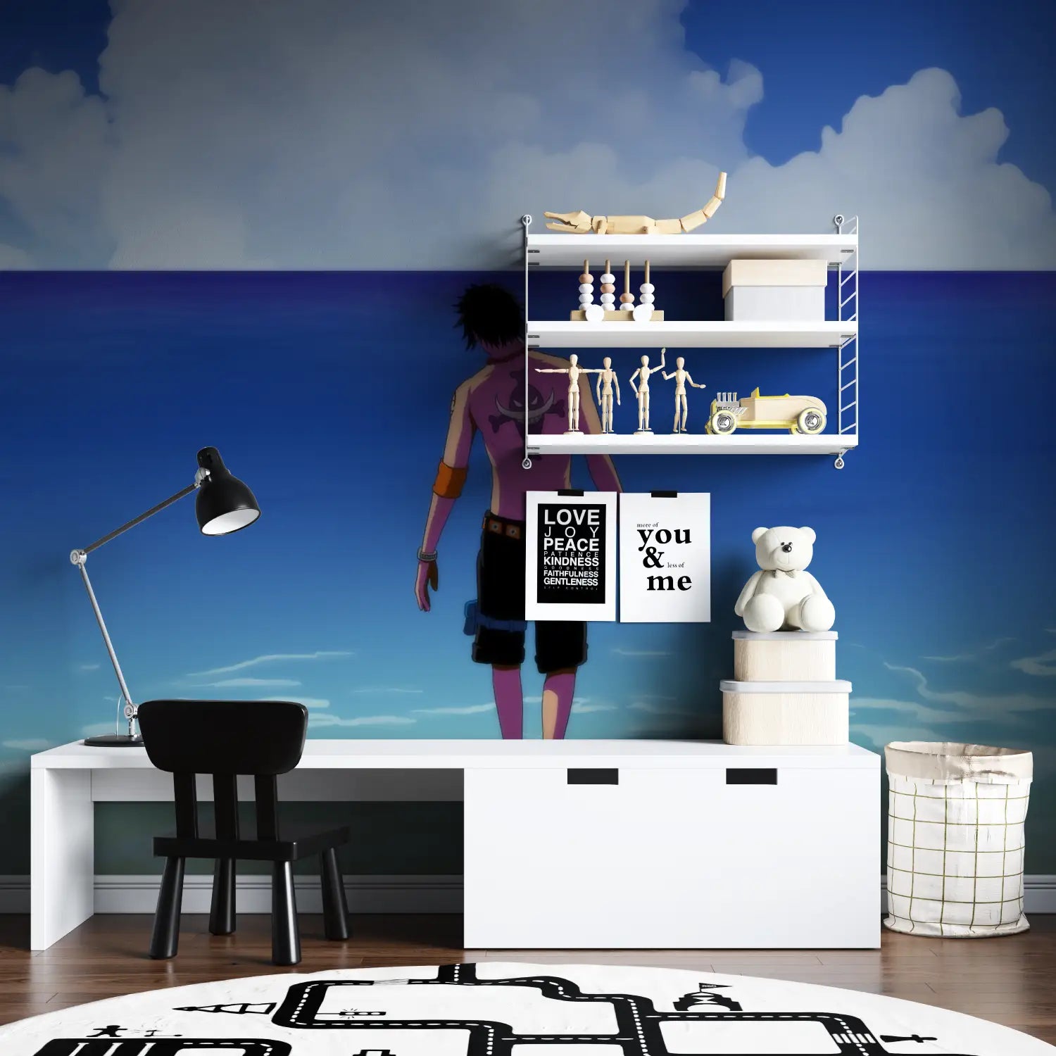 Papier Peint One Piece Rois Des Mers - chambre spiderman