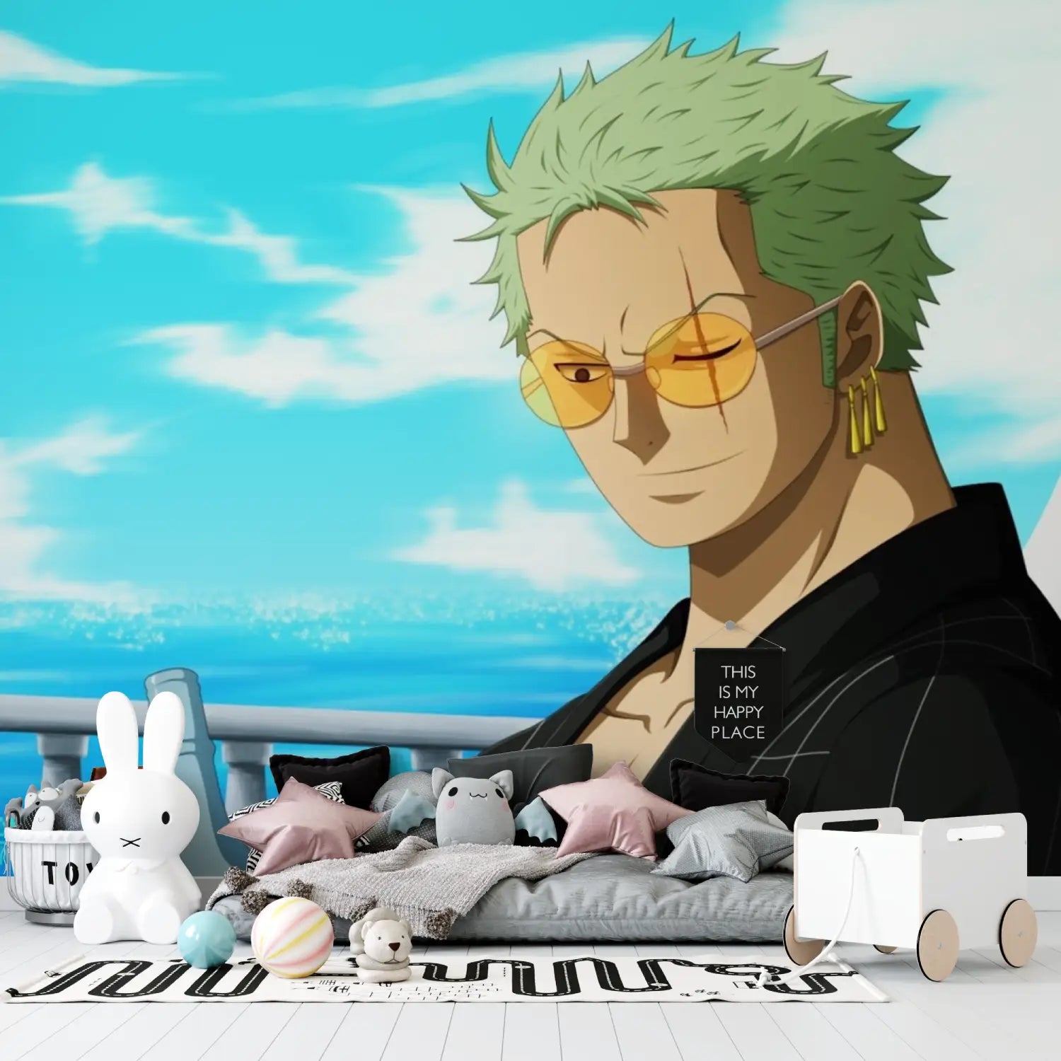 Zoro-behang uit één stuk - Second Image