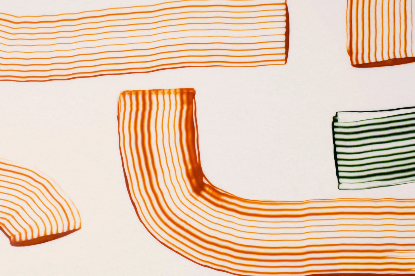 Papel Pintado Boheme Naranja