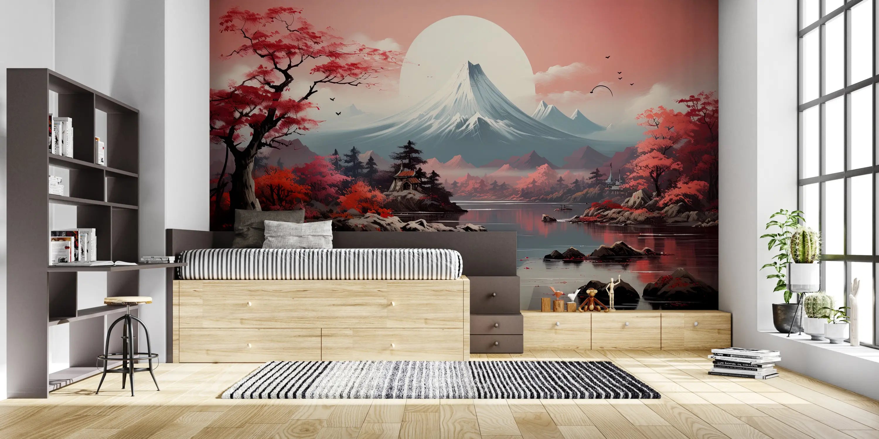 Papel pintado de paisaje japonés - Second Image