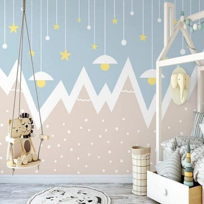 Papel Pintado de lluvia de estrellas