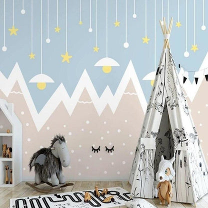 Papel Pintado de lluvia de estrellas