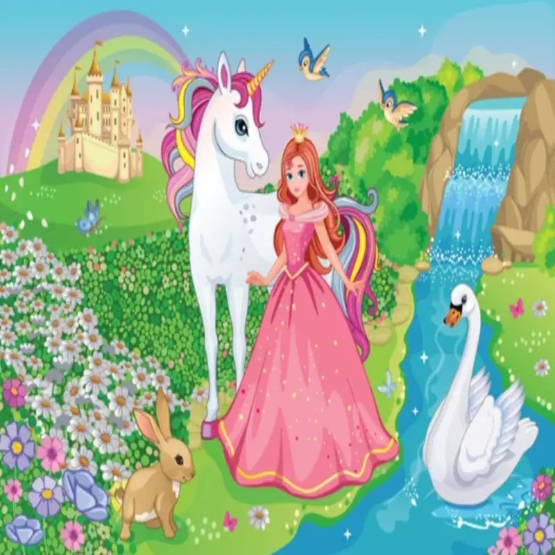 Papier Peint Princesse 3d