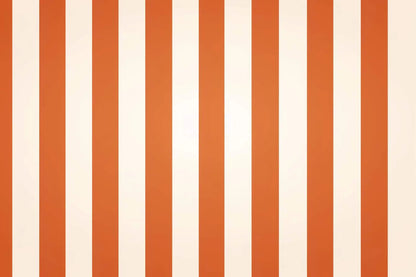 Papel pintado de rayas naranjas